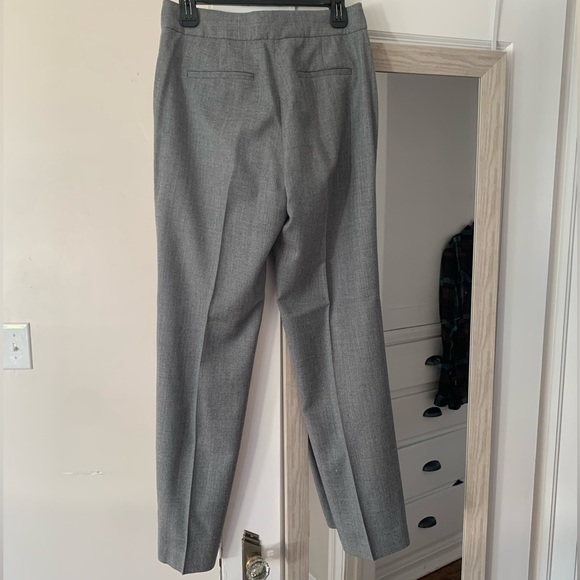 LIKE NEW J. Crew Wool Pleated Strait Leg Pants - Picture 3 of 5